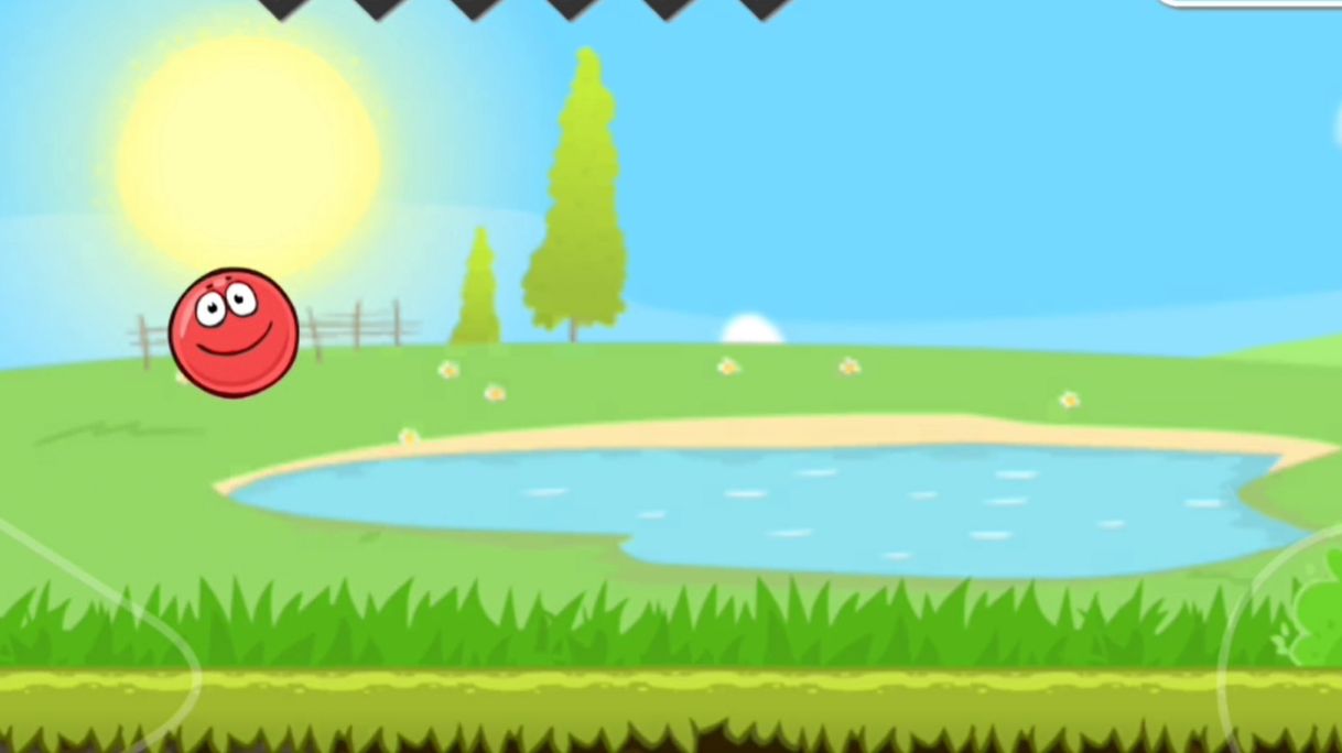 Красный шар.