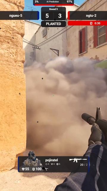 Avikle был близок к эйсу но увы это только минус 4 головы сделал