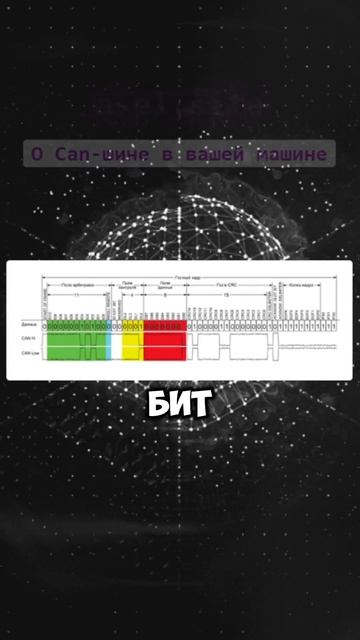 Кадр CAN-шины. авто автоэлектрика автоэлектрик автозапчасти автомобили