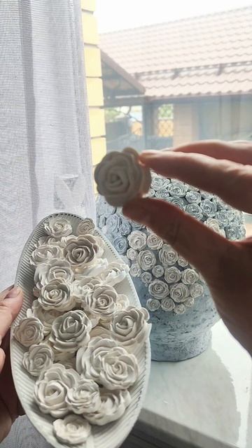 Цветочная ваза из папье-маше🌿