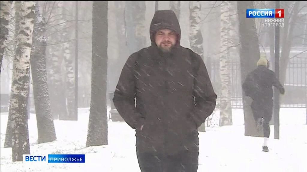 Апрельские снегопады накрыли столицу Приволжья