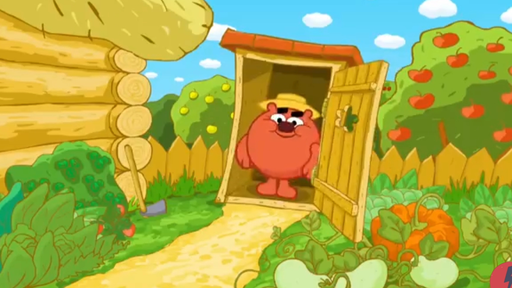 Переозвучка Смешариков 1 сезон 9 серия 