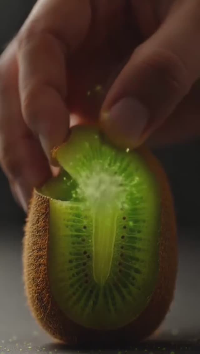 Не чистите киви !