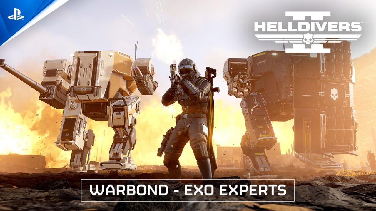 28 апреля для Helldivers 2 выйдет новый премиальный Warbond Exo Experts | Геймплейный трейлер