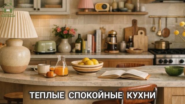 Теплые спокойные кухни фото идеи для вдохновения (11)