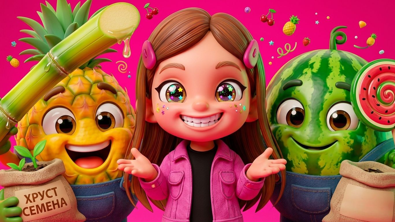 🎀 МИЛАША - Малинка чмок! 🍓 (Развивающая песенка для детей)