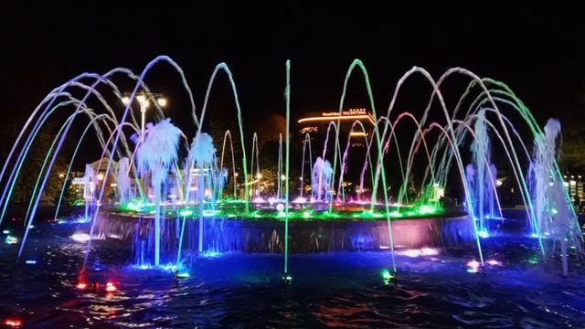 Фонтан у администрации Анапы