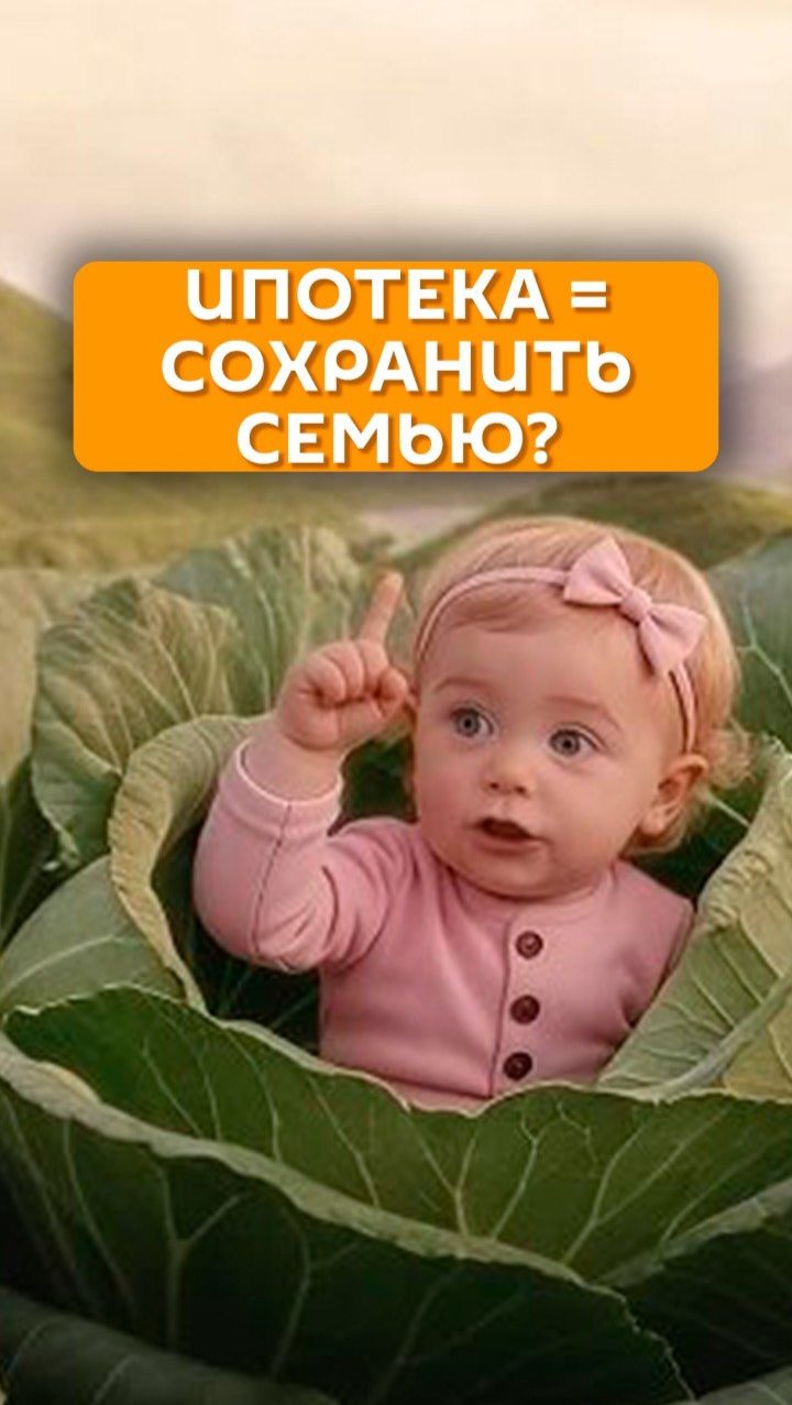 Ипотека = сохранить семью?