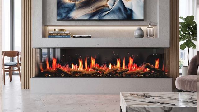 Электрический камин Royal Flame 5DVART 60 Panorama (LCD без дров)