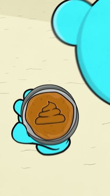 Who Can Succeed in the Dalgona Game 🤔 #animation #shorts