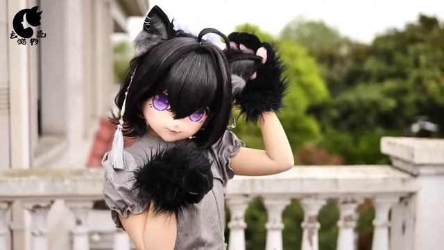 Кигуруми-кошкодевка от BlacKCat Kig.