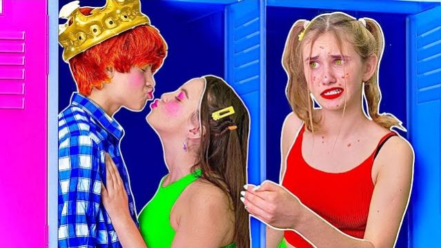 Один Краш на Двоих  Битва за Любовь в Школе