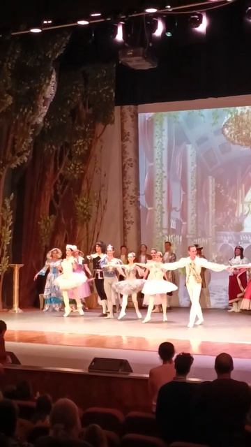 Финальный выход Московского театра балета 