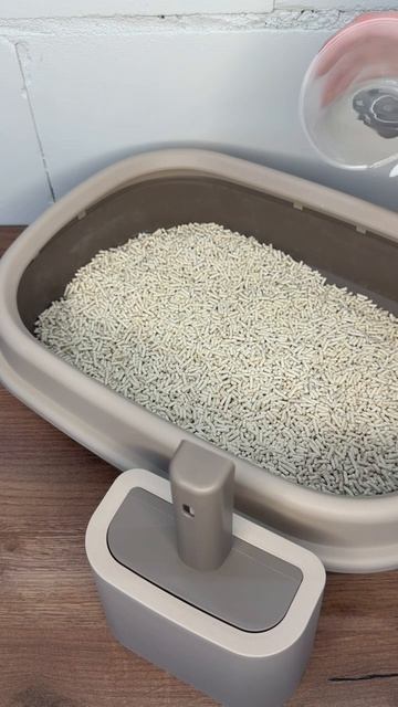 Совок на подставке для кошачьего лотка RICH BREED капучино