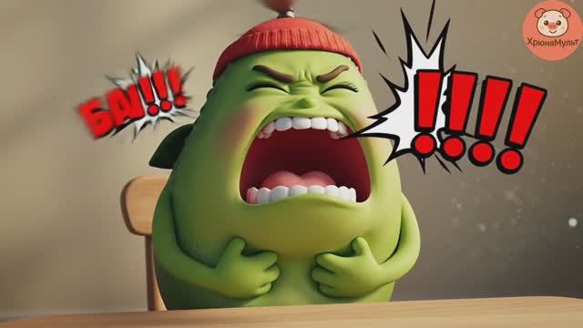 КУШАЙТЕ, малыши вместе с МАЛЬЧИКОМ_АВОКАДО