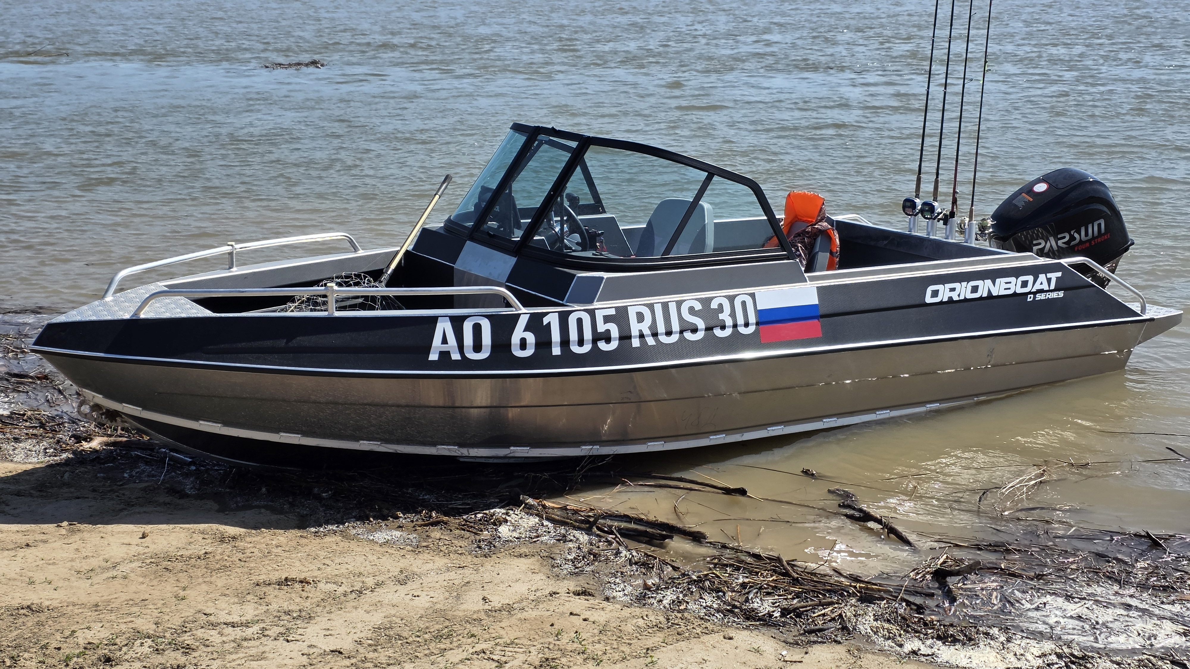 Parsun f40 винт Solas 14 шаг тест драйв