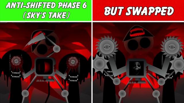 Sprunki Phase 6 анти шевтин но они поменялись местами