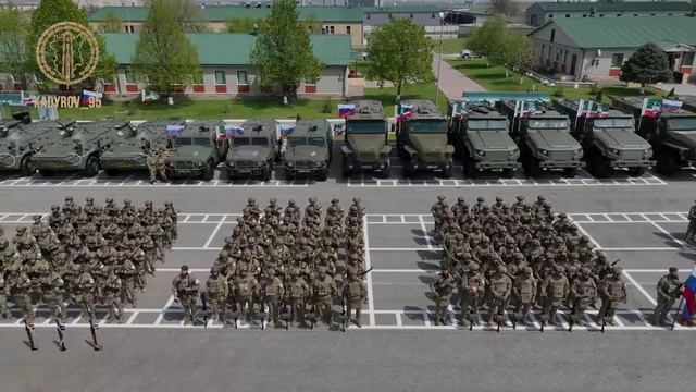 В Грозном отметили 20-летие полка «Север» имени Ахмата Кадырова