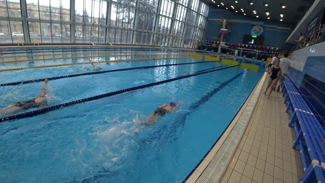 190426 25м вс 5класс Руснак Настя 1дор 22сек 2место Ошкина Ульяна 2дор 32сек