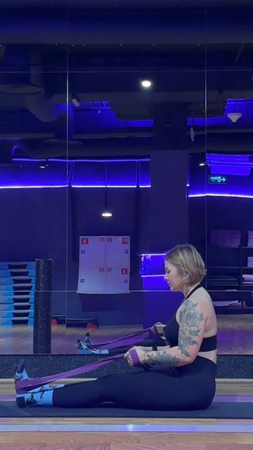 Сгибание коленного сустава с ремнем