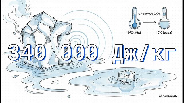 Физика 8 класс параграф 17 УДЕЛЬНАЯ ТЕПЛОТА ПЛАВЛЕНИЯ