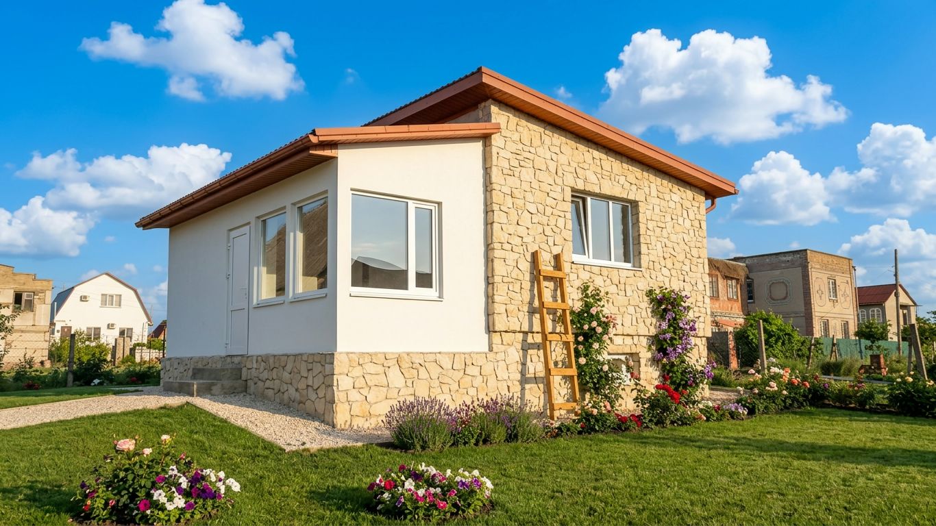 Строю дом на продажу