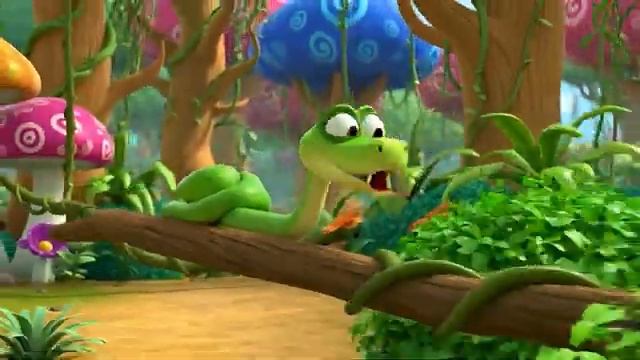 Среди лиан и тропических деревьев . Мультфильм для детей 2026