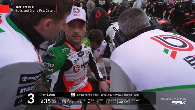 Подготовка ко второй гонке чемпионата мира SBK в Австралии 2026
