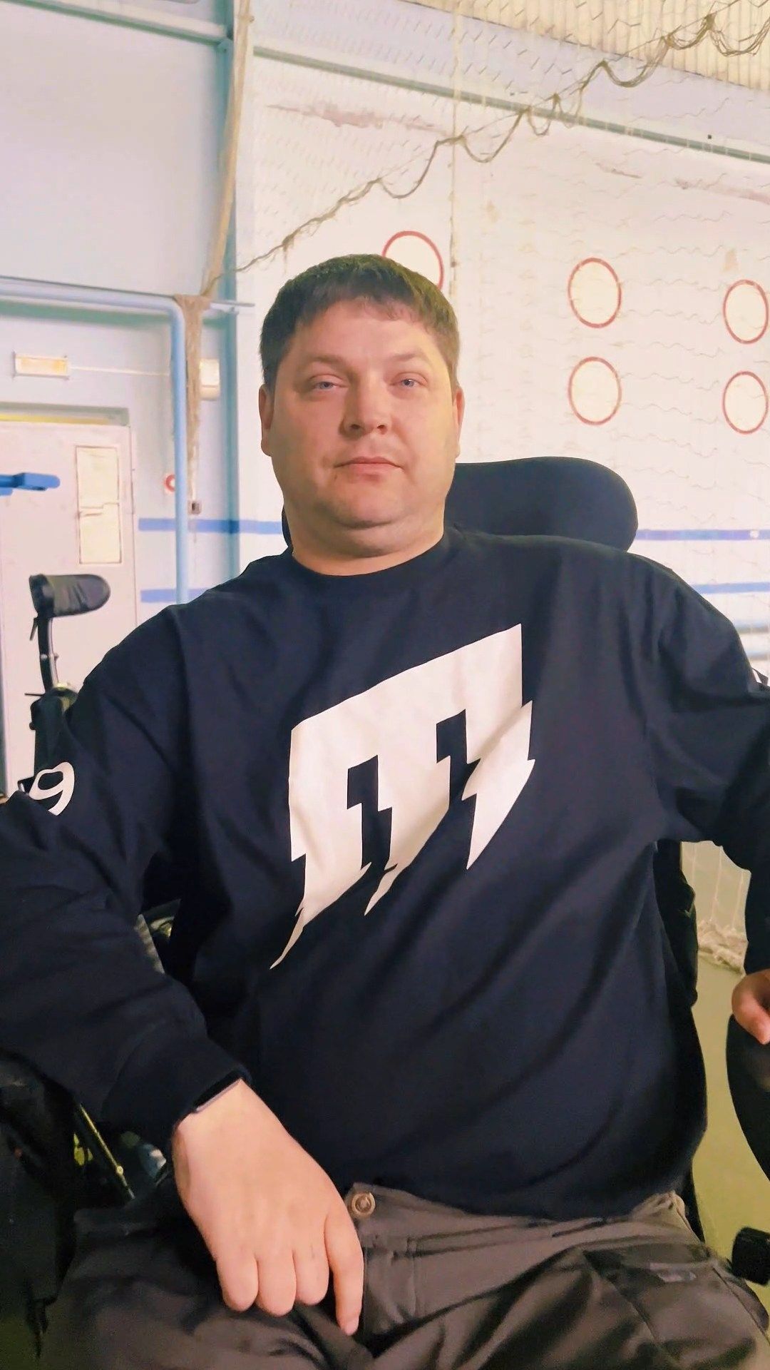 Серега  из ФК «Поспишь потом» - футбол на электроколясках