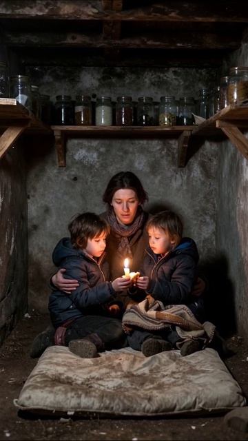 Тухлая свеча в темноте: надежда и безысходность #отчаяние #семья #выживание