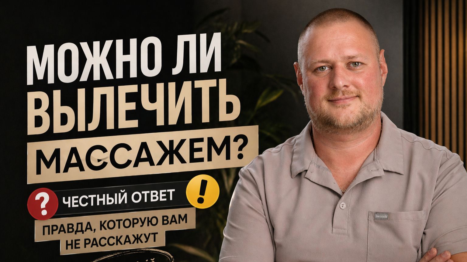 Можно ли вылечить массажем? Правда, которую вам не расскажут