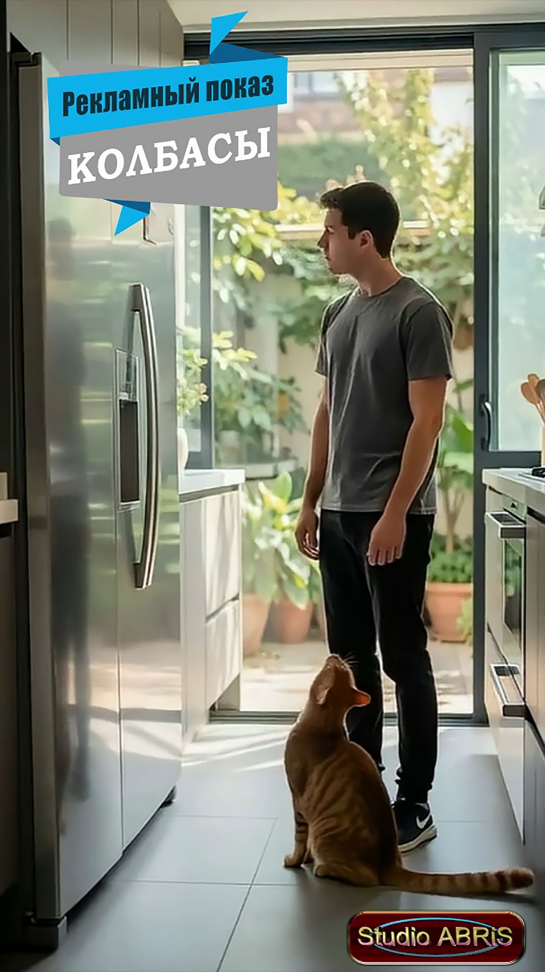 РЕКЛАМНЫЙ ПОКАЗ КОЛБАСЫ