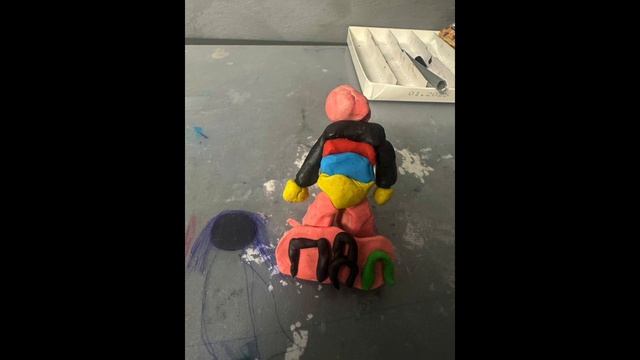 Мое первое пластилиновое видео!