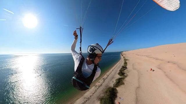 Dune du pilat soaring