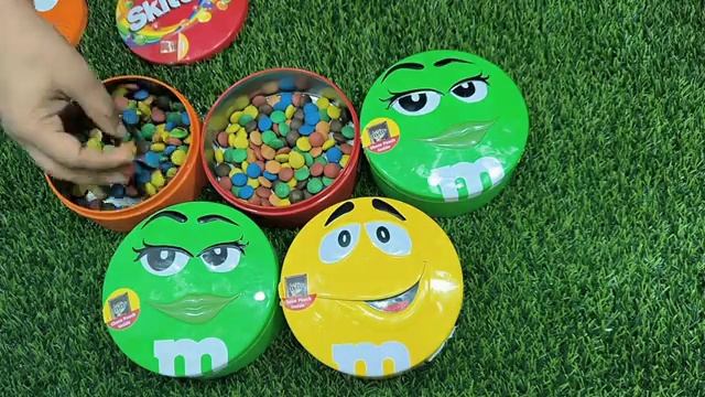 Asmr. Цветные конфеты. Видео для детей. Нэвкин тв.(56)