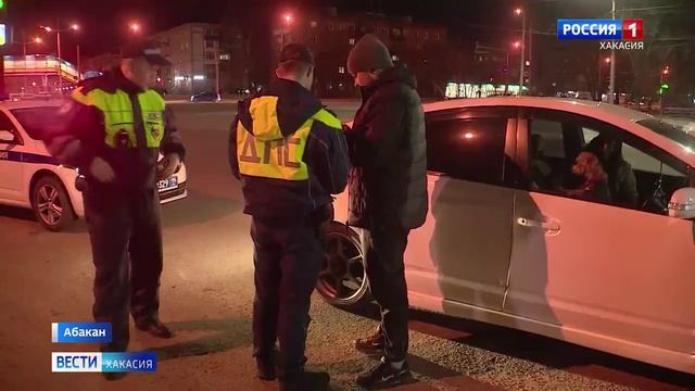 На страже ночной жизни столицы. Будни абаканской полиции глазами журналистов