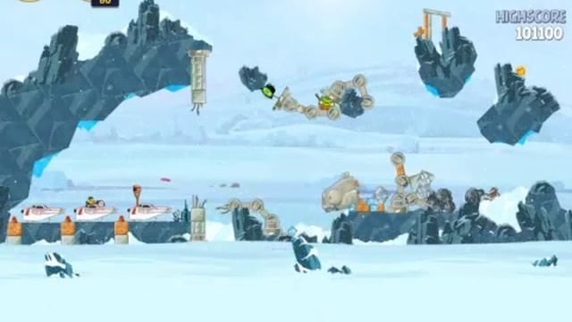Angry Birds Star Wars - Hoth - level 3-17 Walkthrough