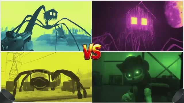 МУЛЬТИКИ ПРО МОНСТРОВ: ДОМОГОЛОВЫЙ ПАУК, СОНИК ЭГЗЕ И ПАРОВОЗИК ЧУ-ЧУ ЧАРЛЬЗ 🏠🕷️🚂