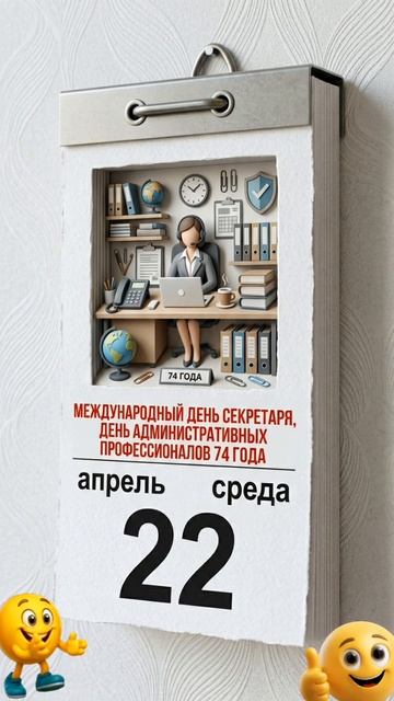 22 апреля. Праздник каждый день ❤️