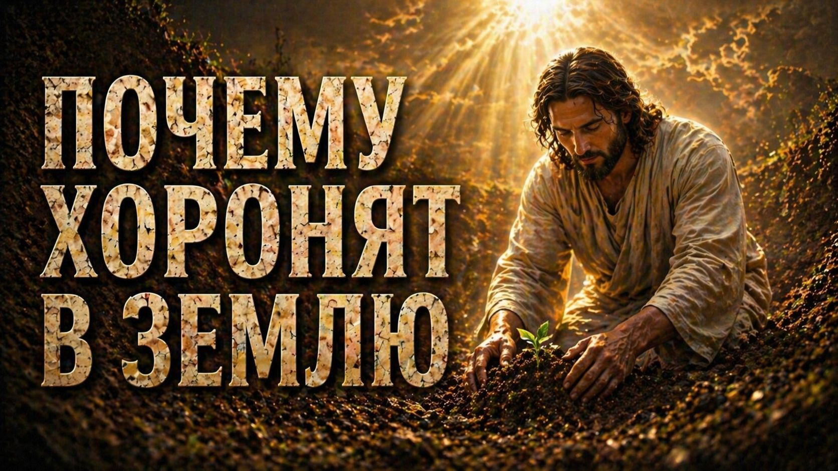 Почему в Иудаизме, Христианстве и Исламе принято хоронить в земле?