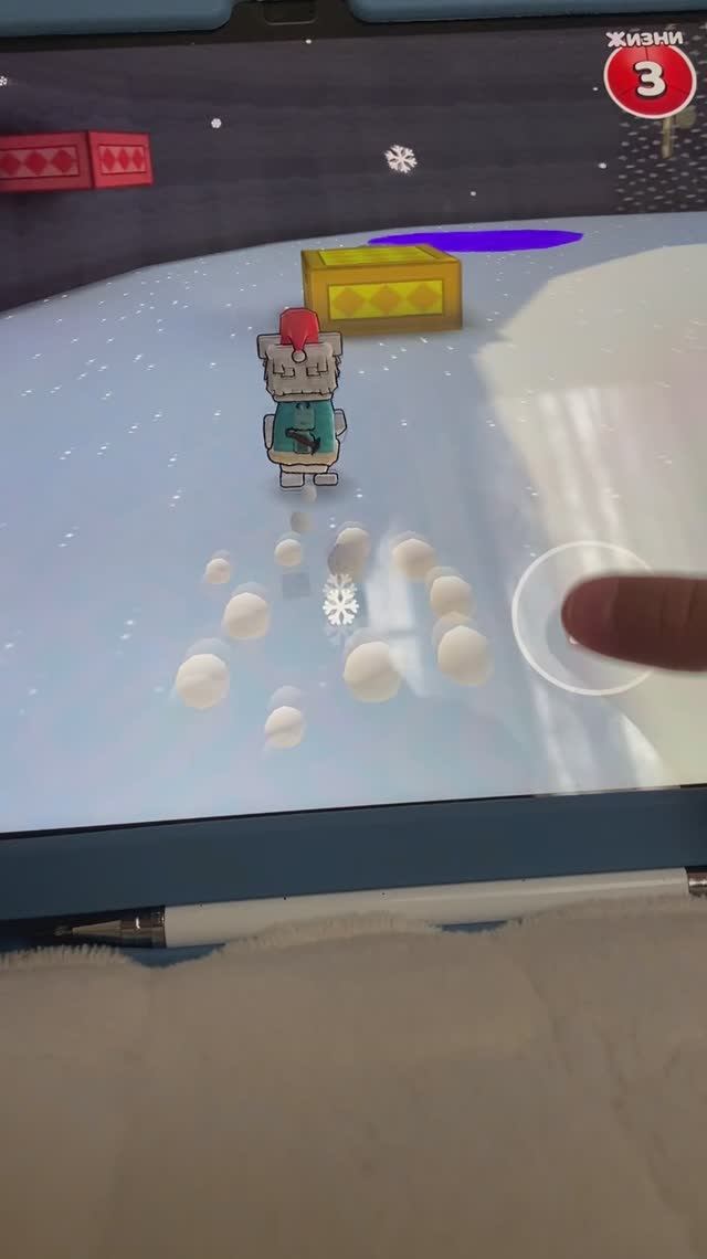 Все стикеры в снежной долине !