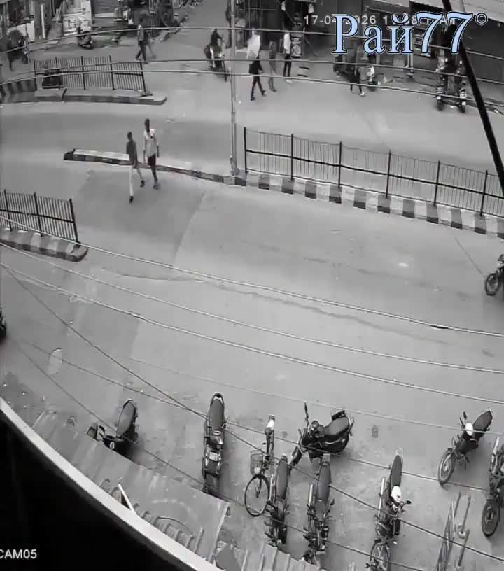 Чудом не раздавил никого