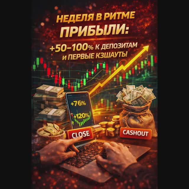 Неделя в ритме прибыли по трейдингу