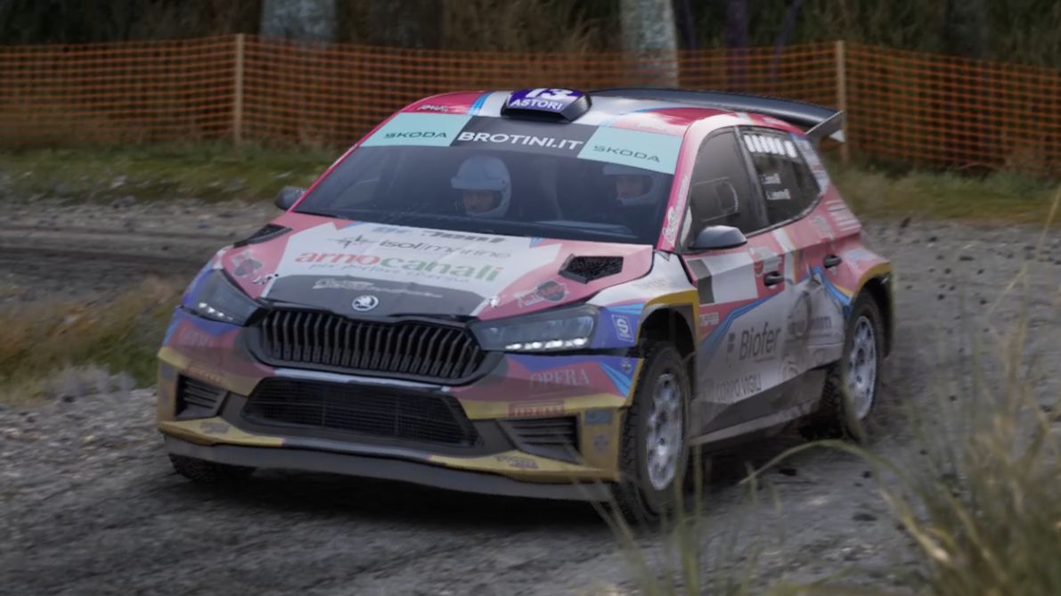 Assetto Corsa Rally (0.3.1) - Skoda - Fabia RS Rally2 (2022) Пробую себя на гравии. 2026.04.22