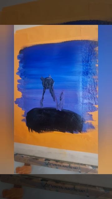 Мастер-класс в акриловой технике преподавателя Коцюбан О.С 