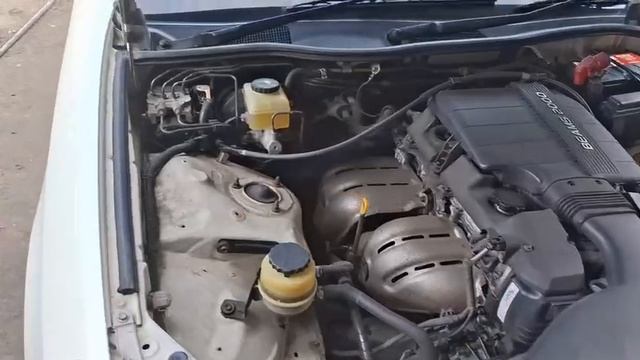 Тест перед разбором в Японий Toyota Mark II GX115 пробег 203661 т.км
