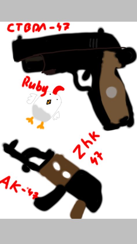 Рисую в ibisPaint