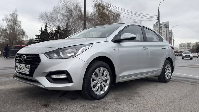 Осмотр Hyundai Solaris 2019г