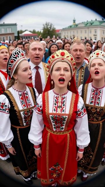 Неизбежная тьма: хора без надежды #песня #мрак #Россия