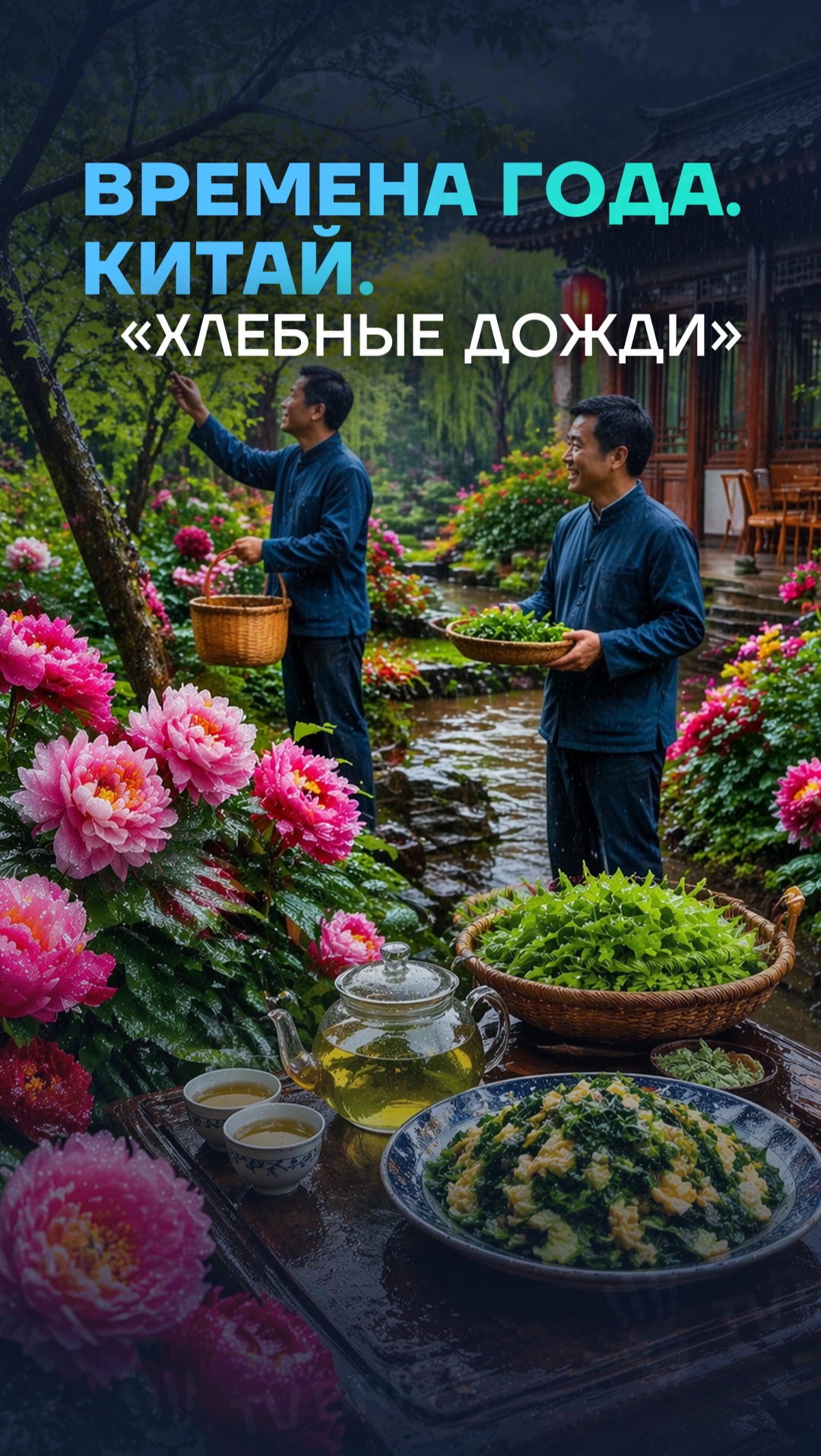 🇨🇳🍃 В конце апреля в Китае наступает сезон Гуюй – буквально период «Хлебных дождей».